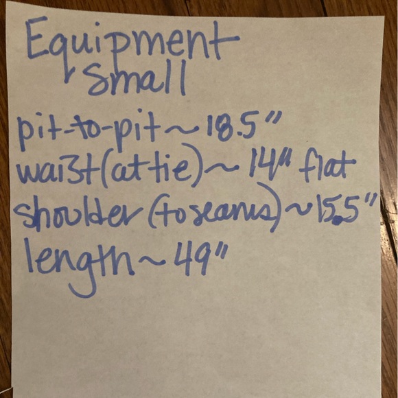 Equipment Quentell Silk Dress crepe de chine Draped Silk Wrap Shirt Dress Size 4 - Picture 8 of 8